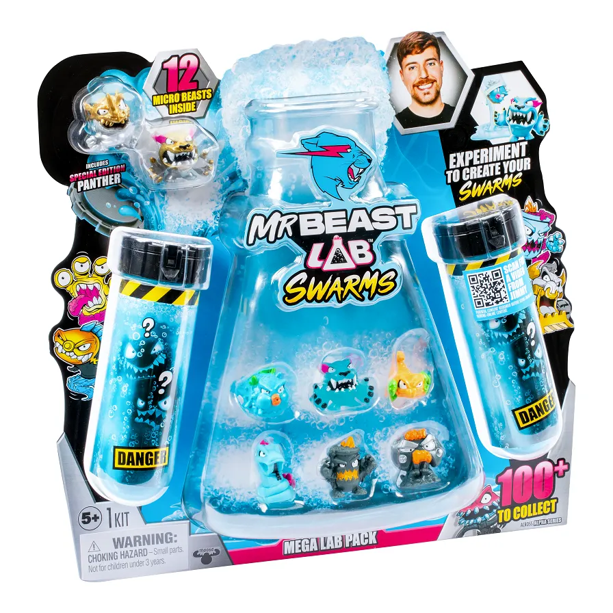 MrBeast Lab Swarms MEGA Lab 12 Pack Assorted Styles