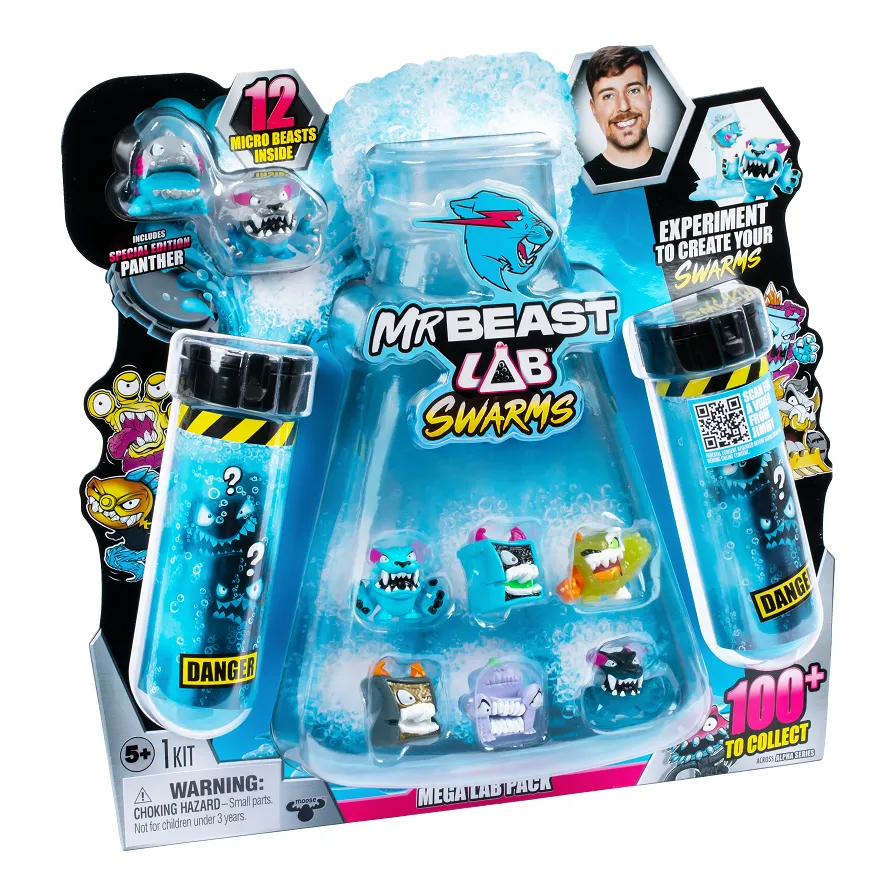 MrBeast Lab Swarms MEGA Lab 12 Pack Assorted Styles