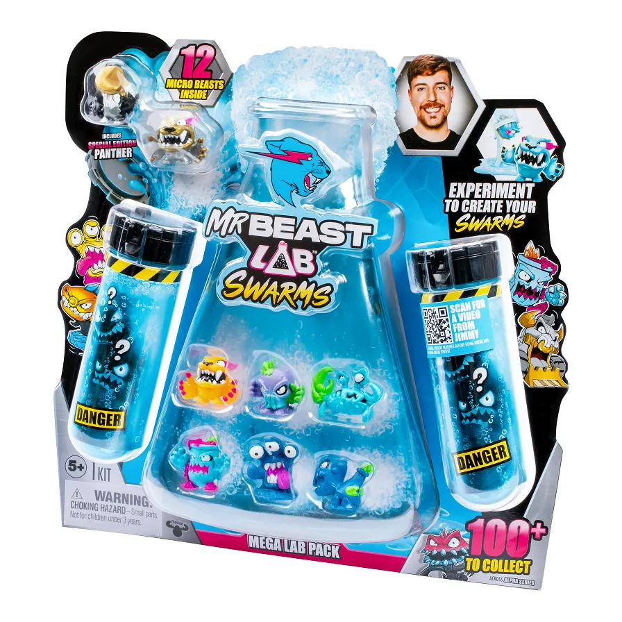 MrBeast Lab Swarms MEGA Lab 12 Pack Assorted Styles
