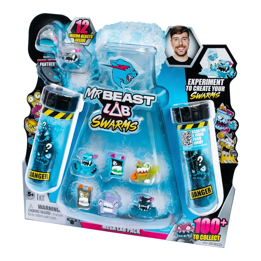 MrBeast Lab Swarms MEGA Lab 12 Pack Assorted Styles