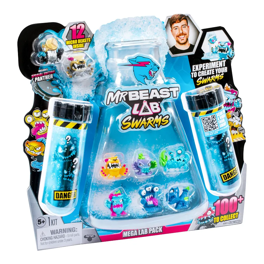 MrBeast Lab Swarms MEGA Lab 12 Pack Assorted Styles